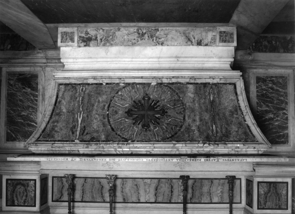altare - ambito romano (sec. XVII, sec. XIX)